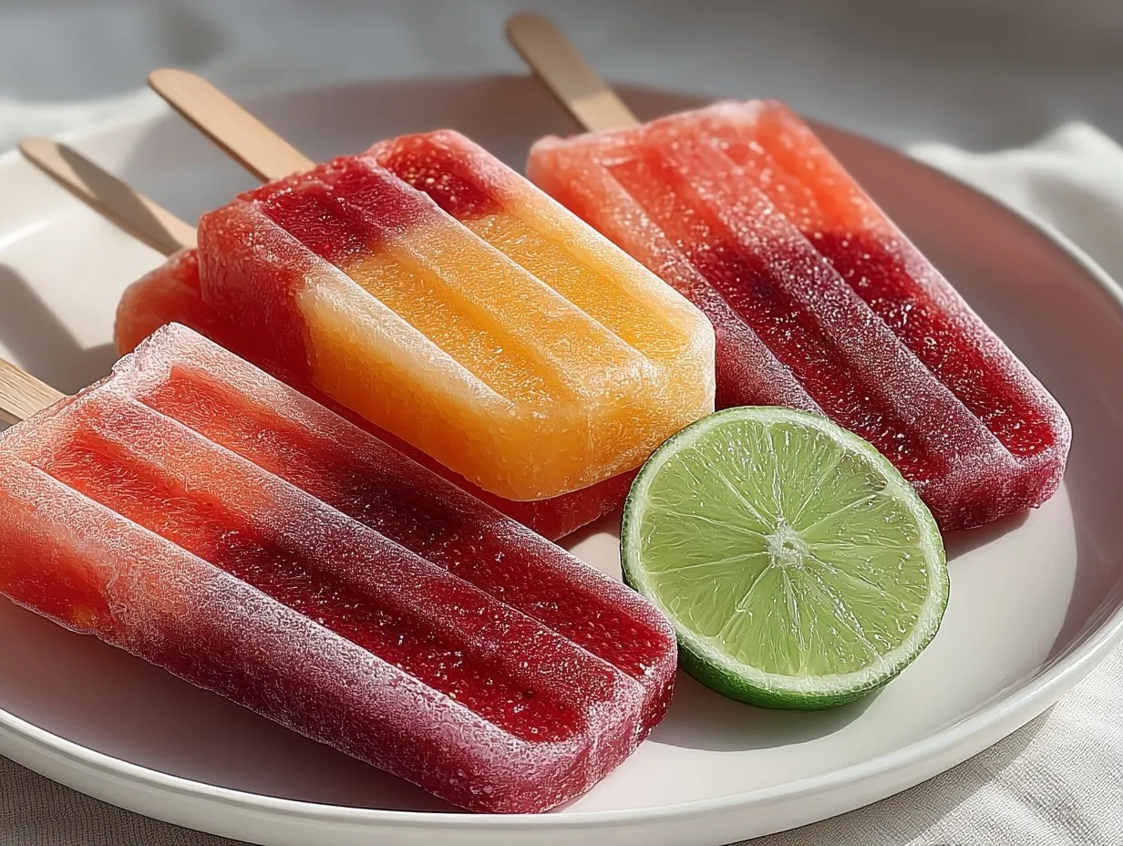 Fruit Protein Popsicles
