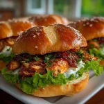 Hawaiian Chicken Sandwiches