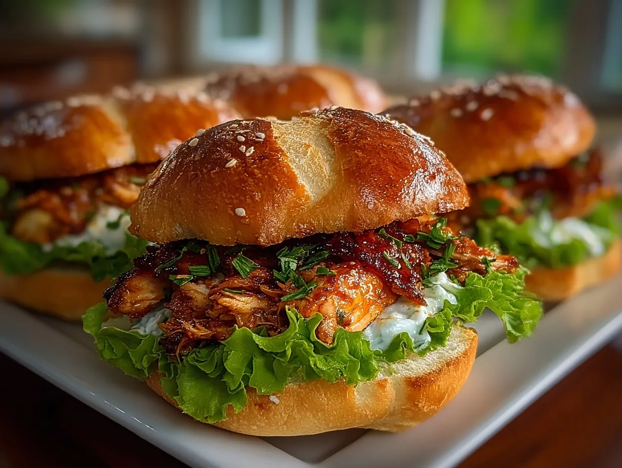 Hawaiian Chicken Sandwiches