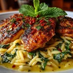 Lemon Chicken and Orzo