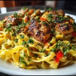 Lemon Pepper Chicken Pasta