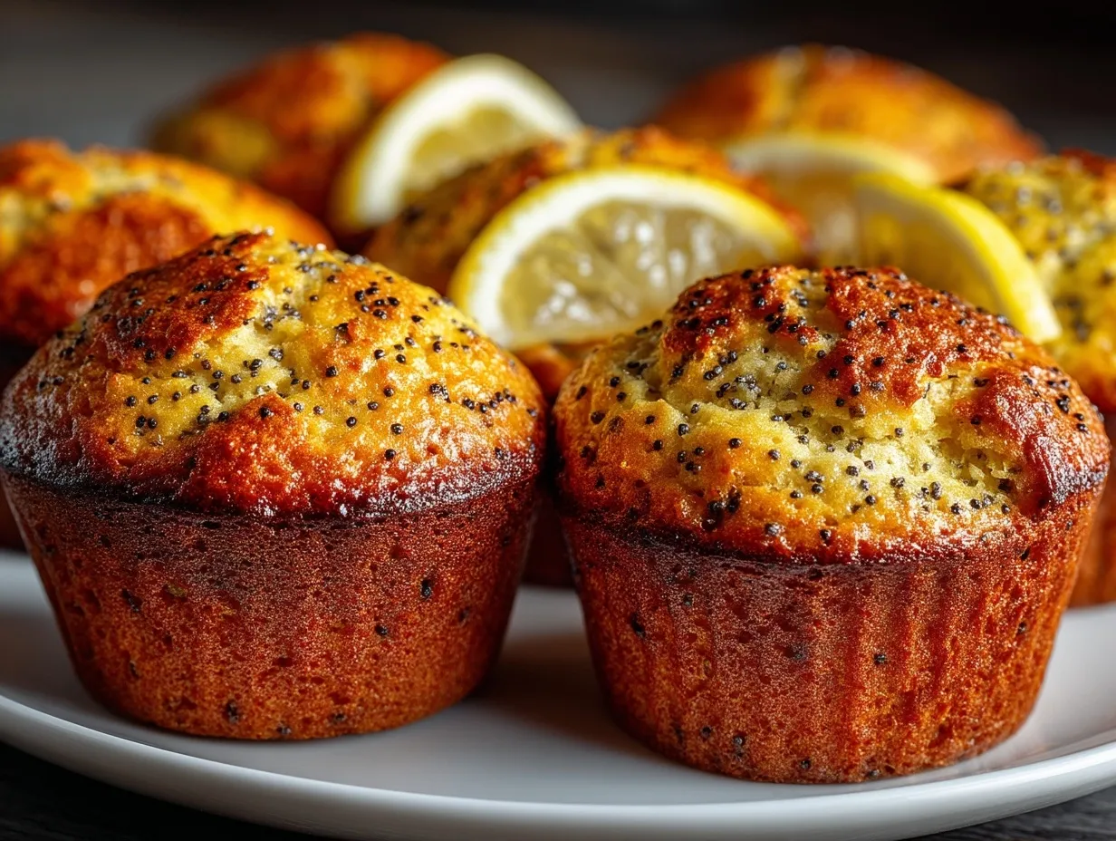 Lemon Poppy Seed Muffins