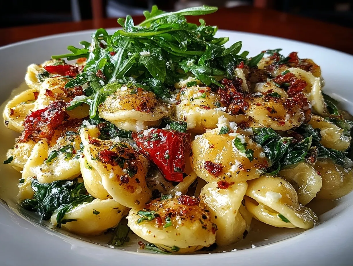 Lemon Ricotta Pasta with Arugula