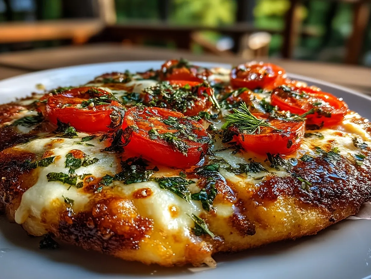 Margherita Grilled Pizza