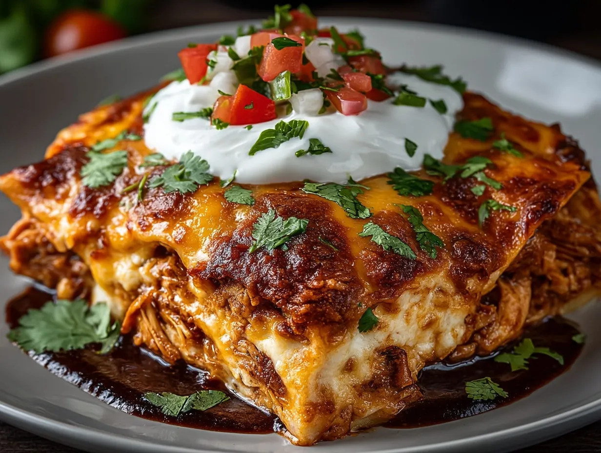Rotisserie Chicken Enchilada Skillet