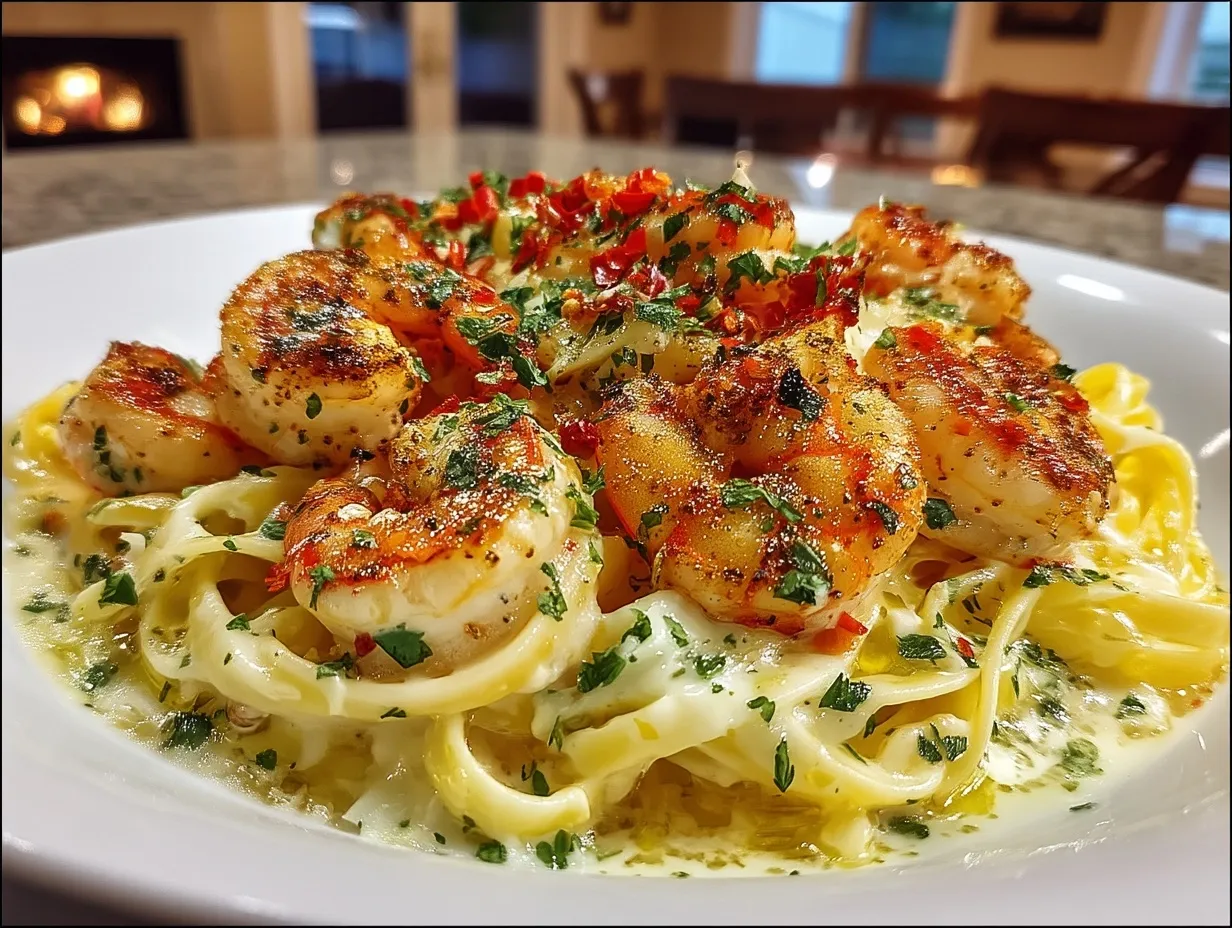 Shrimp Alfredo