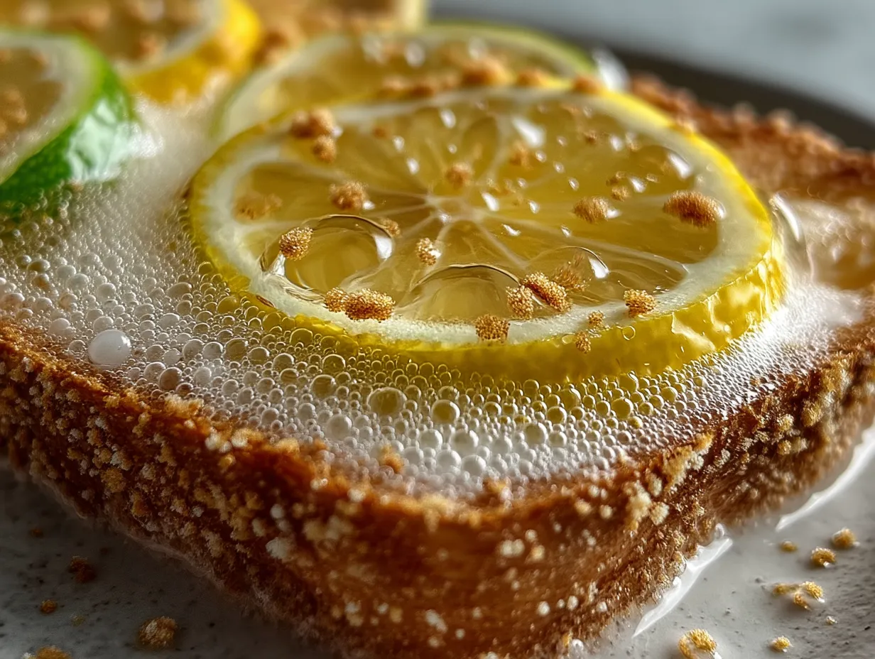 Serving Sparkling Lemonade Punch with citrus slices and fresh mint