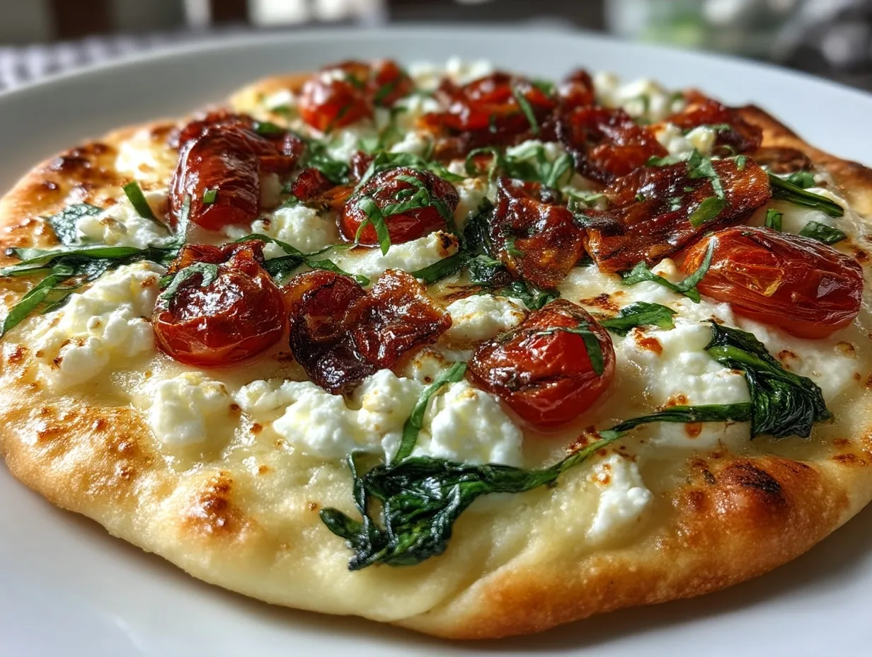 White Garlic Ricotta Pizza