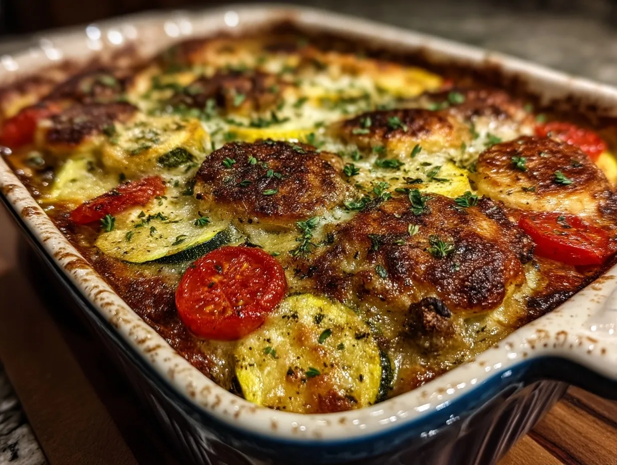 Zucchini Turkey Casserole