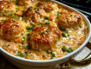 Biscuit Topped Turkey Pot Pie