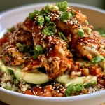 Buffalo Chicken Quinoa Bowl
