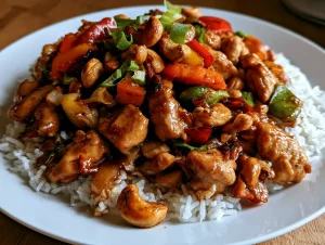 Cashew Chicken Stir Fry