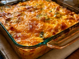 Cheesy Jalapeno Corn Casserole