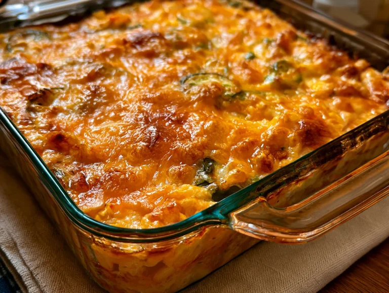 Cheesy Jalapeno Corn Casserole