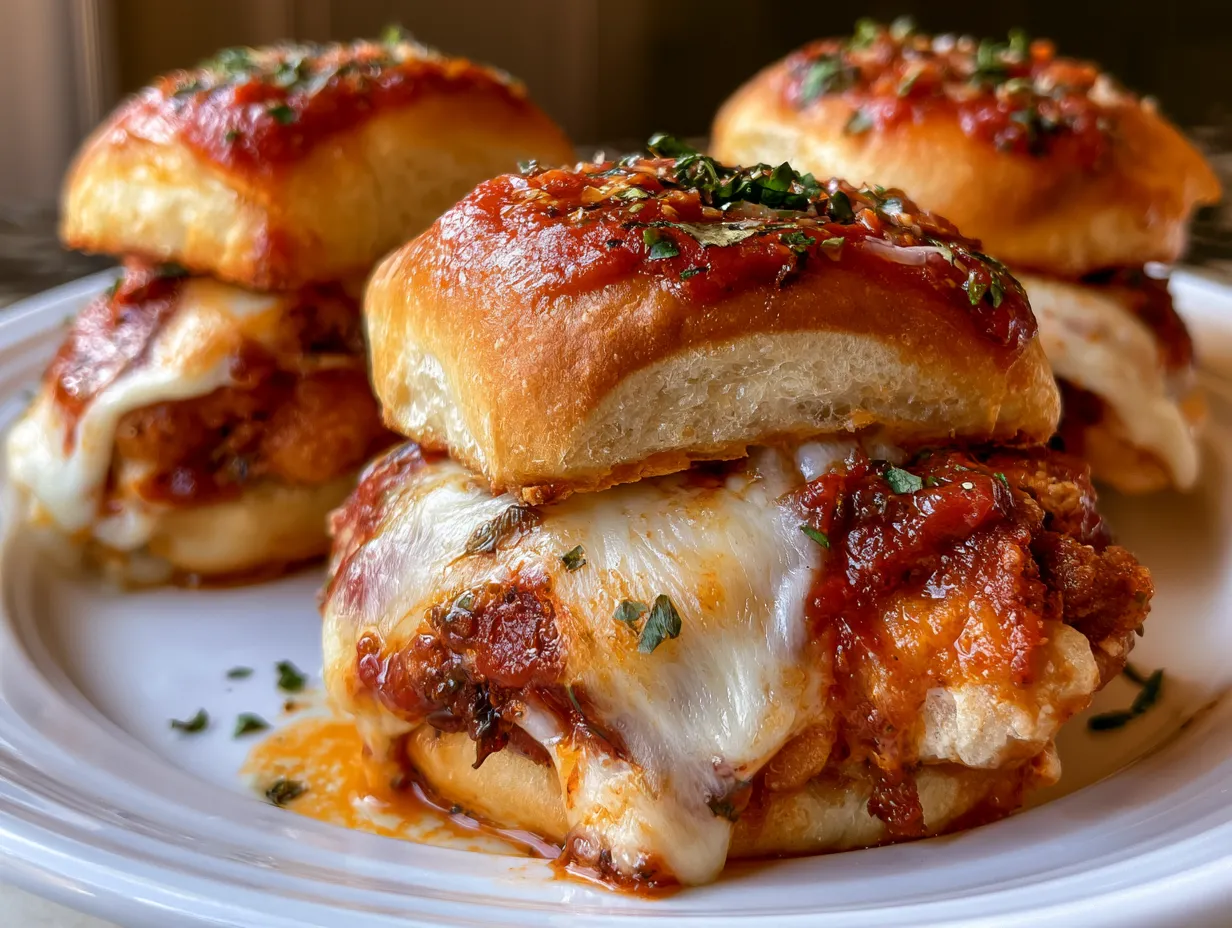 Chicken Parm Sliders