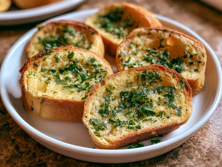 Classic Butter Parsley Garlic Bread