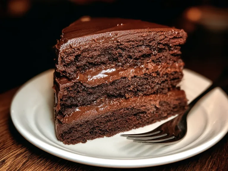 Classic Layer Chocolate Cake