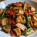 Classic Mixed Veggie Chicken Stir Fry