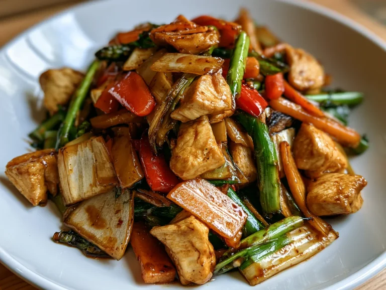 Classic Mixed Veggie Chicken Stir Fry