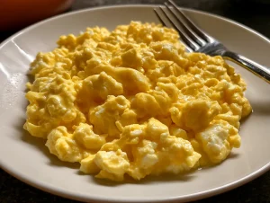 Cottage Cheese Viral Method Scrambled Eggs