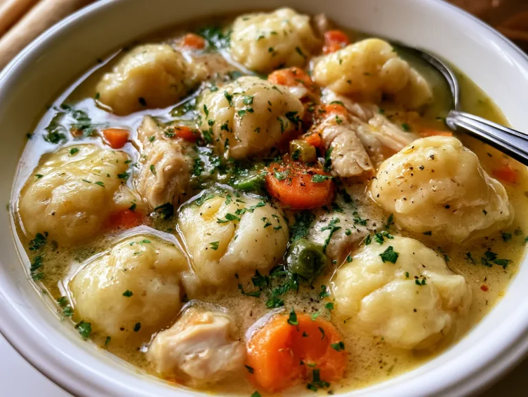 Crockpot Chicken and Dumplings