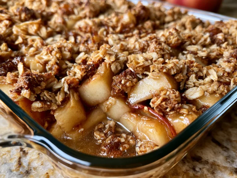 Gluten-Free Certified Oats Apple Crisp
