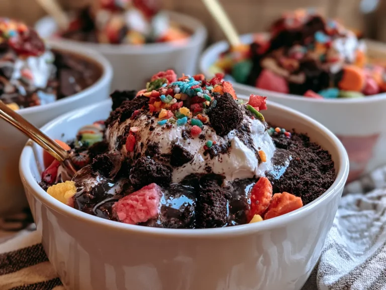 Halloween Dirt Cups