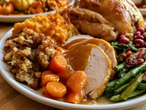 Individual Thanksgiving Dinner Plates
