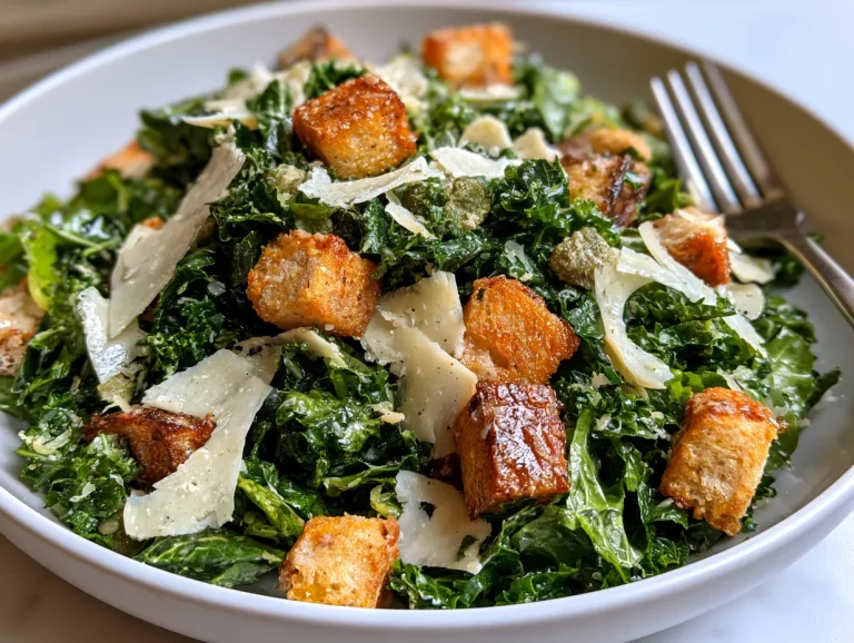 Kale Caesar Salad