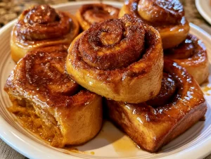 Mini Pumpkin Rolls