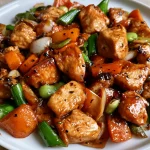Orange Chicken Style Stir Fry