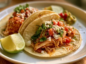 Rotisserie Shortcut Chicken Tacos