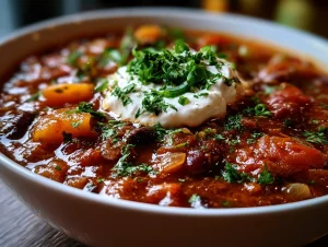 Slow Cooker Pumpkin Chili
