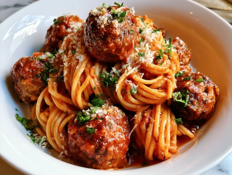 Spaghetti and Meatballs