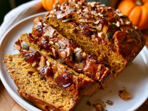 Vegan Flax Egg Pumpkin Bread